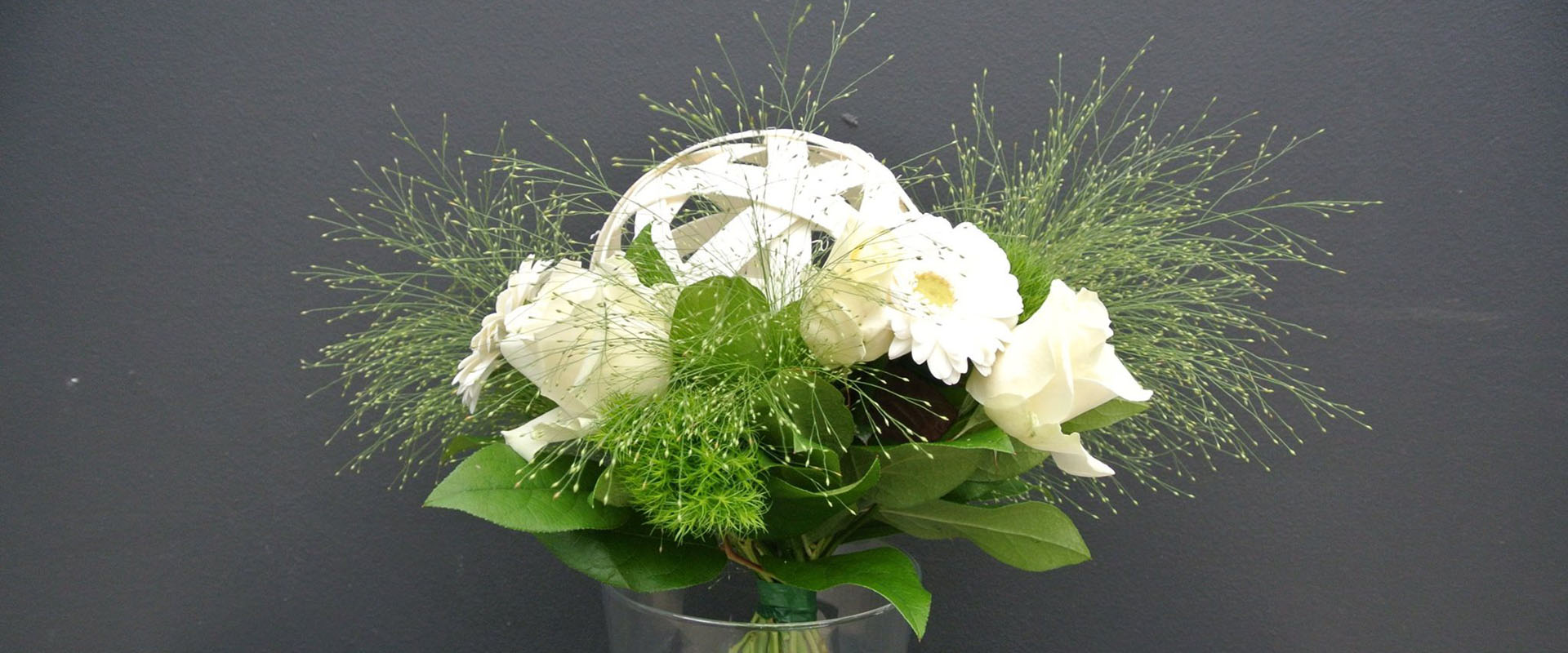 Composition florale pour mariage
